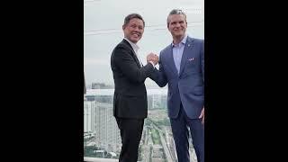 US defense chief Hegseth arrives in Singapore ahead of Asian security forum debut