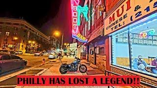 Philly Has Lost a Legend!! - Night Ride on the Harley Sportster