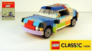 Lego 10696 Car  MOC. How to build Car Chrysler 300C from LEGO CLASSIC  Save Money & Space