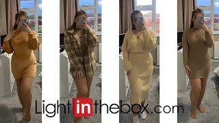 Winter Light In The Box Clothing Haul (Try on)