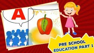 Kids Pre School Learning Videos | Alphabets | Colors | Vegetables | Fruits | Quixot Kids