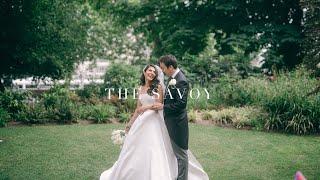 Iconic Luxury Wedding at The Savoy - Traditional Elegance | Luxury London Wedding Video