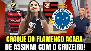 CONTRATAÇÃO BOMBÁSTICA! PEDRINHO INVESTIU PESADO! CRUZEIRO ACABA DE FECHAR COM CRAQUE DO FLAMENGO!