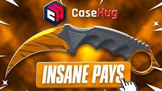 I PULLED $3700 KNIFE ON $3.25 CASE ON CASEHUG ! CASEHUG 2024 ! CASEHUG PROMO CODE 2024 ! CS2 2025 !