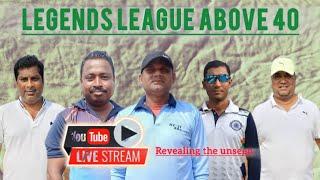 LIVE Railway Club Vs Dream11 Legend League Above 40 #revealingtheunseen #cricket