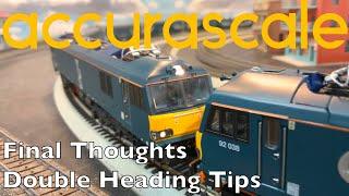 Accurascale Class 92 - Final Thoughts, a Second Caledonian Sleeper for the 18-Car Mk 5 Train