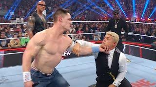 John Cena Heel Turn Segment with Rock Reviewed by Hannibal