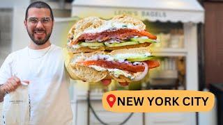 Virale BAGEL IN NYC - 26€ Für einen BAGEL - Top oder Flop - Die Besten Bagels in New York City