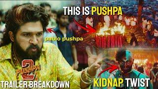 Pushpa 2 The Rule Trailer Micro Details | Pushpa 2 Trailer Breakdown | Vithin Cine