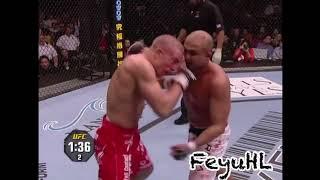 BJ Penn vs George St Pierre UFC 58 Highlights