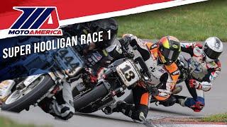 Mission Super Hooligans Race 1 at Mid-Ohio 2024 - FULL RACE | MotoAmerica