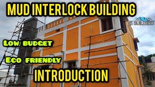 Mud interlock Brick House finishing stage | Eco friendly House introduction | JS BUILDER'S