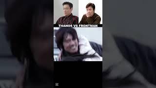 THANOS VS FRONTMAN react to thanos vs frontman SquidGame #shorts #squidgame #kdrama