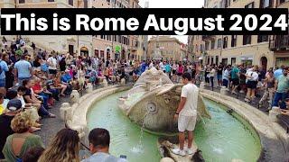 Rome Italy, This is Rome August 2024, Rome Walking Tour, Roma Italia, Roma Italia