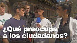 ¿Qué preocupa a los españoles? ¿Te sientes CIUDADANO de la UNIÓN EUROPEA?
