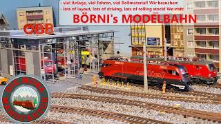 Viel Anlage viel fahren viel Rollmaterial! Besuch bei Börnis Modellbahn 2024 - Modelleisenbahn H0