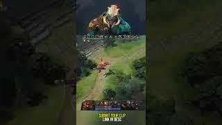 Huskar flying to the fountain #dota2  #shorts #huskar