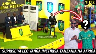 YANGA LEO WAFANYA SUPRISE YA UTAMBULISHO WA MCHEZAJI MPYA DAA NA AFRICA NZIMA IMEZIZIMA TIZAMA