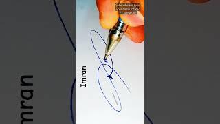 Requested imran #signature #shorts #shortsfeed #calligraphy #satisfying #art #explore #trending