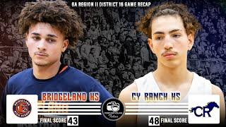 6A Region II District 16 | Bridgeland HS vs Cy Woods HS | Game Recap