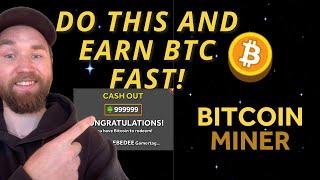 How To Earn Max Payout Fast In Bitcoin Miner! | ZEBEDEE Game (Earn Money Online In 2025!)