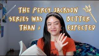 I finished reading Percy Jackson for the First Time (Part 5: The Last Olympian)