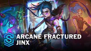 Arcane Fractured Jinx Skin Spotlight - League of Legends