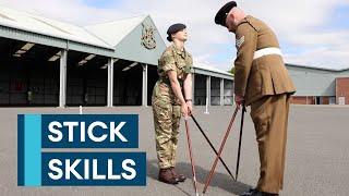 British Army recruits master pace sticking ahead of Sandhurst World Championships