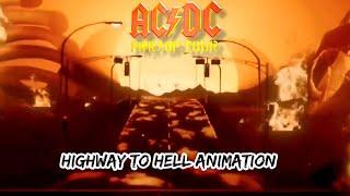 AC/DC - Highway To Hell | Animation ("Power Up"-Tour 2024)