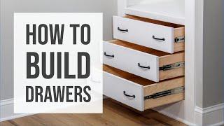 Build Drawers the Easy Way