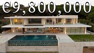 Inside A €9,800,000 Spanish ULTRA Modern MEGA MANSION with its own FORREST !