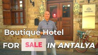 Boutique Hotel for Sale in Antalya Turkey | United WORLD Real Estate company