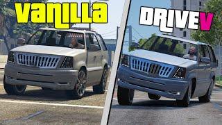 What GTA 5's Handling SHOULD Have Been Like ( GTA 5 DriveV Mod )