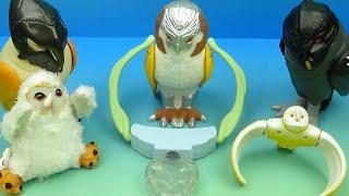 2010 LEGEND of THE GUARDIANS THE OWLS of GA'HOOLE set of 6 BURGER KING MOVIE COLLECTIBLES REVIEW