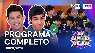 Que gane el mejor (18/09/2024) | TVPerú