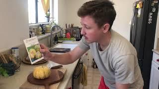 you’ll never believe how this home grown french melon looks on the inside