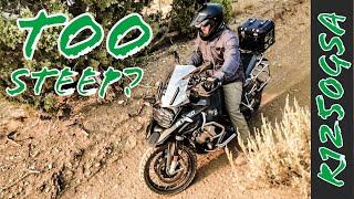 BMW R1250GS ADVENTURE OFF ROAD | Mike Attempts His Biggest Descent Yet!!