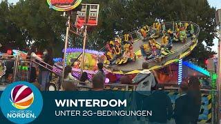 Hamburger Winterdom startet unter 2G-Bedingungen