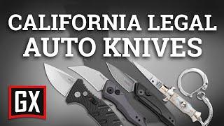 California Legal Automatic Knives