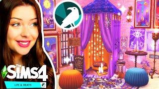 Using the NEW Sims 4 Life and Death Expansion to Build a House in The Sims 4