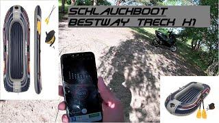 See Erkundung für  das Schlauchboot BESTWAY HF TRECK X1