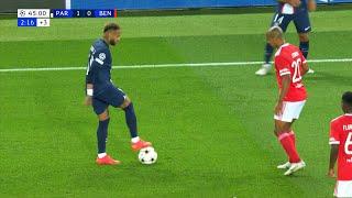 Neymar Couldn't Stop Dribbling against Benfica