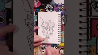 This week in the Korp Academy we are drawing Tiki masks. #doodlewithkorp #drawingtutorial