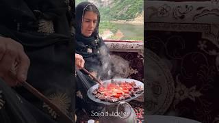 آموزش غذای سنتی قاورمه #کبابی #food #رستوران #کردستان