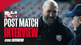 POST MATCH | George Skivington reacts to Holm win against Quins