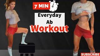 7-minute Morning Abs Workout-abs home workout-Georgia Peach Shay