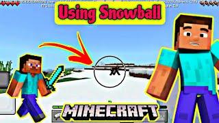 Snowball Assault on Sheep and Goats in Minecraft