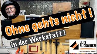 Ohne geht es nicht in der Werkstatt ! Kleines DIY - PROJEKT ! It's Musik in the Air ! Viel Spaß.....