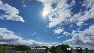 Sky #russia #djiaction4 #arkhangelskregion #timelapse #shorts