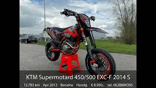 KTM Supermotard 450/500 EXC-F 2014 Supermoto A2 rijbewijs